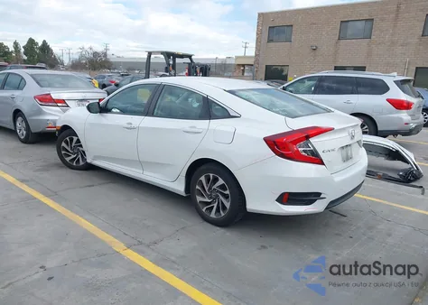 2016 Honda Civic Ex from USA, damaged, VIN 19XFC2F73GE078775